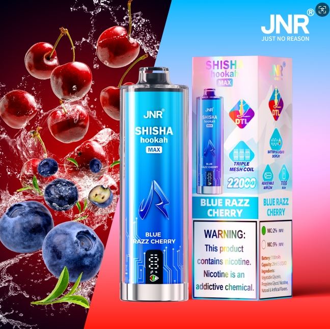 JNR Shisha Hookah Max 22K Puffs