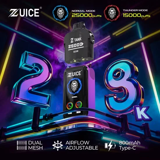 Luckee ZUICE 25000 PUFFS Disposable Vape best