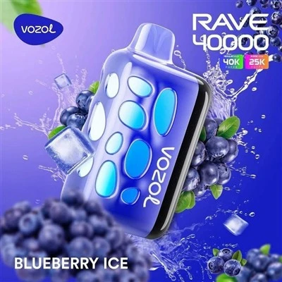 Європейський склад Vozol Rave 40K Puffs Виробництво Vape оптом